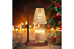 WUEAOA Candle Warmer Lamp, Timer and Dimmer, Adjustable Height Electric candle warmer, Gift for Mom
