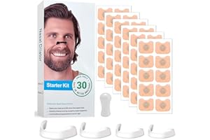 HONEXCESNG Cerotti Nasali Magnetici, Dilatatore Nasale Magnetico, Cerotto Nasale Magnetico per Migliorare la Respirazione e la Qualità del Sonno, Comode, Facili da Usare, Ideali per Casa, Viaggi e Sport