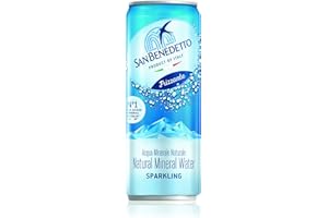San Benedetto Acqua Minerale Frizzante Lattina 0,33 L - Conf. x 24