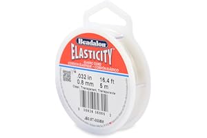 Beadalon 0,8 mm 5 m Elastcity Transparent