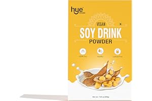 HYE FOODS Vegan Soy Drink Powder | 49% Protein | Unsweetened | 200g