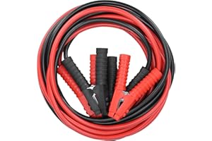 Nisorpa 6M 1500AMP Heavy Duty Battery Jump Leads Professional Car Van Battery Booster Cables for HGV Cars Vans Truck,Jump Leads for Car Battery (6M 1500AMP)