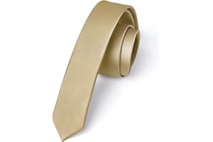 Enlision Cravatta Uomo Elegante 4 CM Cravatta Sottile Stretta Slim Cravatta Tinta Unita de Matrimonio Festa Disponibile Multicolore