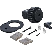 Ratsche Reparatur-Set Für Steckschlüssel – 24-Zahn Antrieb, 1/4\", 3/8\", 1/2\" Zoll, Verchromt, 11-teilig