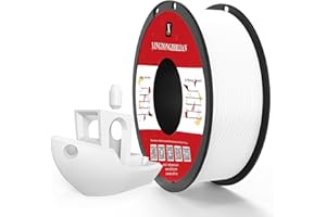 XINGTONGZHILIAN PETG+ Filament 1.75mm, PETG+ 3D Printer Filament, Dimensional Accuracy +/- 0.02mm,3D Printing Filament for 3D Printers, 1Kg/ 1Spool White