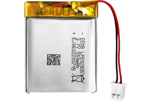 EEMB Lithium Polymer Battery 3.7V 550mAh 602835 Rechargeable Lipo Battery with JST Connection for VXI Blue Parrott - Please c