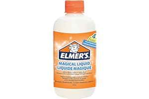 ELMER'S Solución líquido mágico slime de pegamento Elmer, 259 ml; ideal para hacer slime