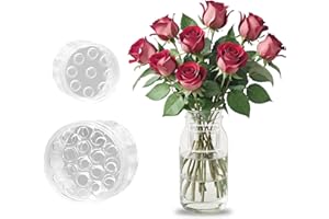 DREAKU Spiral Ikebana Stielhalter, Blumengesteck, Bouquet Twister für Blumen Blumenstrauß, Ikebana Stielhalter für Künstlicher Blumenstrauss, Hanataba Ikebana Stielhalter, Stielhalter Blumen (S+L)