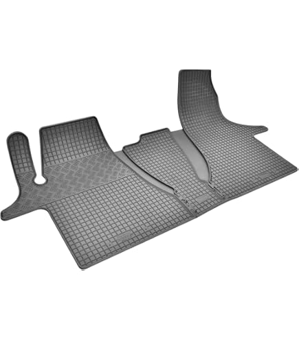 Rubbermatten Volkswagen Caddy 2004-2020 (voorset) - 3D Schaalmatten