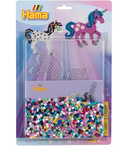 Hama Maxi perles - sachet avec plaque de stylo 8218 papillon et 8223 princesse