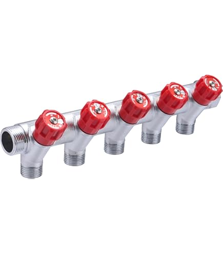 Supporti Per Collettore In Ottone 3/4 - 2 Pezzi, Per Impianti Idraulici E Riscaldamento - Foto 8