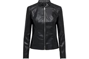 JDY Jdyemily Faux Leather Jacket Otw Noos Chaqueta de Cuero sinttico para Mujer