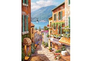 Maysurban Malen nach Zahlen Erwachsene, DIY Handgemalt Ölgemälde Malerei auf Leinwand Anfänger Malsets Ohne Rahmen 40x50cm