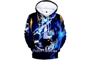 xhomeshop Anime Solo Leveling Hoodie Sweatshirts Solo Leveling Cosplay Kostüm Männer Frauen Casual Hoodie Pullover Tops
