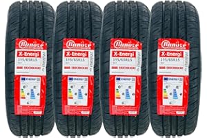 BANOZE DRIVE WITH EU TECHNOLOGY BANOZE X-Energi 195/65R15 91V Tyre – High-Performance Car Tire for Sedan & Hatchback – Fuel Efficient, Low Noise, Durable Tread – 195/65/15 Radial Tubeless Tyre (4)
