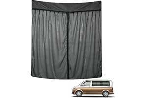 HAMON Auto Seitentür Schiebetür Insektennetz Moskitonetze Ersatz für VW T6 Outdoor Camping Auto Anti-Fliege Net Outdoor Auto Anti-Moskito Net Magnetic Sonnenschutz Net