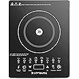 Longway Touchcook IC 2000 Watt Induction Cooktop with Auto Shut-Off & Over-Heat Protection | 1-Year Warranty | (Black, Touch Button)