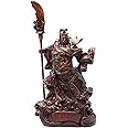 better us Chinese Feng Shui Guan Yu Statue/Guan Gong Statue/Guan Di Statue/Guan Yun Chang Statue Figurines Feng Shui Decor Home Office Decoration Tabletop Decor Good Lucky Gifts