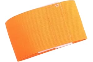 BONKZEBU Brassard de Capitaine de Football, Brassard de Capitaine de Football en Nylon,Bandes de Joueur Réglables 31 * 6,5 Cm / 12,2 * 2,6 Pouces pour Joueur de Football en Plein Air