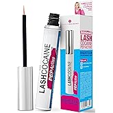 LASHCOCAINE PEP ACTIVE - Hormone Free Eyelash Serum - Protects and Strengthens Lashes - Eyelash Booster with Healing Complex 