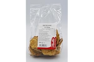 STELLA EVOLUZIONE ALIMENTARE Bistecche di Soia | Stella Foods | 6 x 200g | Dieta Vegana e Vegetariana | Ingrediente per Preparazioni Proteine Vegetali |