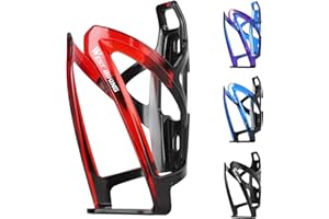 West Biking Bike Water Bottle Cages Ultra-Light Durable PC Bicycle Bottle Holder with Screws Tool, Easy Installation Bicycle Drink Cup Holders Cycling Kettle for MTB Road Bikes