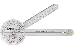 Baseline 12–1025 Absolute + Axis Goniomètre, 360 degrés, 30,5 cm