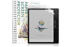 BELLEMOND | Kent Paper Screen Protector compatible with Go Color 7 Gen 2 (7”) | Matte Anti-Glare Film for Comfortable Reading | Paper-Feel Texture for E Ink Screens | 2-Pack | Made in Japan