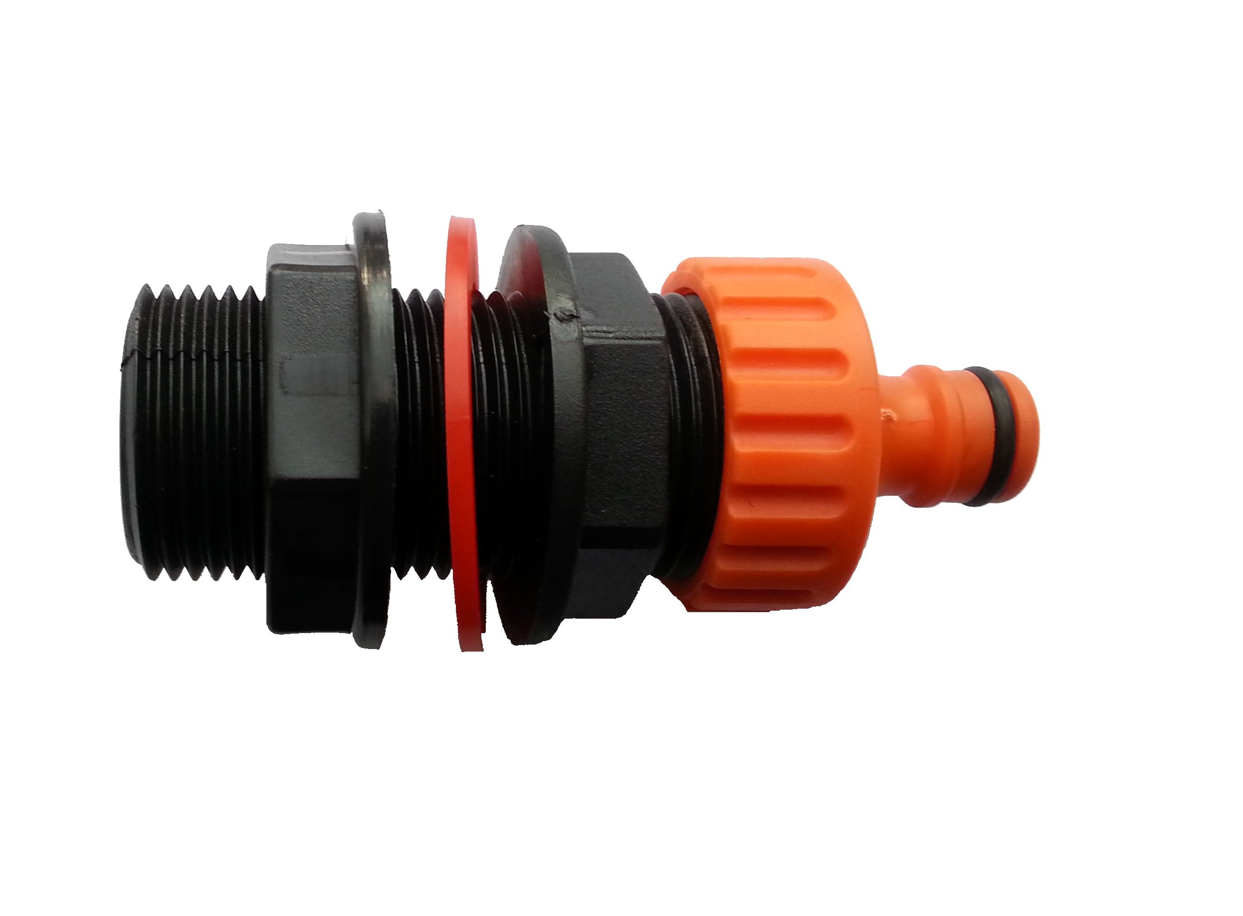 3/4" Water Outlet Connector With SIngle Hozelock For Water Storage