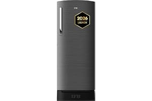 IFB 206L 5 Star Advanced Inverter Direct-Cool Single Door Refrigerator with 30 Hrs Cooling Retention, Big Vegetable Box, 4 Year Super Warranty & Base Stand (2026, IFBDC-232EYOSED, Onyx Grey)