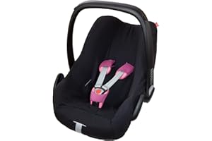 ByBoom – 100% cotton, summer cover, universal cover for baby seat, car seat e.g Maxi Cosi CabrioFix, City, Pebble. Designed in Germany. Made in the EU.