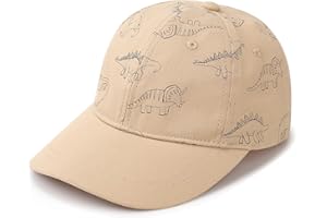 DRESHOW Niño Béisbol Gorra Bebé Sol Sombrero Lindo Dinosaurio Patterned Gorras Unisex Bebé Camionero Sombreros Infantil Niño Kid Sombreros para Niños Niñas