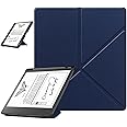 Lukione Compatible with Kindle Scribe (2022 Released) 10.2 Inch Case, Cover with Automatic Wake/Sleep Function, –Multi-Viewing Angles (Blue)