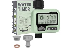 AQXONG Automatyczny timer nawadniania, timer podlewania ogrodu, timer kranu