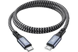 3BAO USB C auf Micro USB Kabel 1M, USB Typ C auf Micro Kabel Nylon geflochtene USB C zu Micro Ladegerät Kabel Android Ladekabel Dast Sync Kompatibel für Samsung Galaxy S7/S5/J3/J5/J7, Huawei, HTC, LG