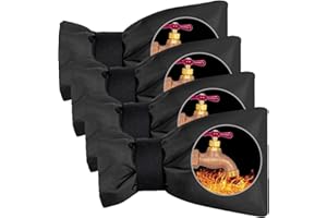 COZII Zewnętrzny pokrowiec na kran na zimę, ulepszony pogrubiony 24 cm wys. x 18 cm szer. skarpety do baterii ogrodowych do ochrony przed zimą, wodoodporne śliniaki wielokrotnego użytku izolowany czop (4