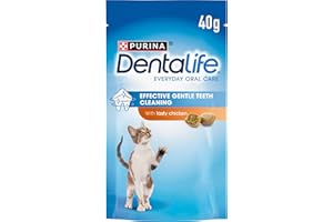 Dentalife Cat Dental Treats Chicken 40g, Pack of 8