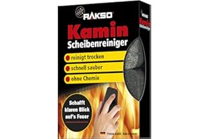 Rakso 4003364606419 Fireplace Glass Cleaner - Pack of 2