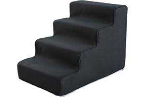 ＡＷＨＡＯ AWHAO Escaleras para Mascotas y Perros, Rampa Multiusos con Esponja de Alta Densidad para Pequeños