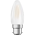 OSRAM LED Superstar Classic B / LED-lamp in candle shape with B22d-base / dimmable / replacement for 40 Watt / Matt / warm white - 2700 Kelvin / 6 pack