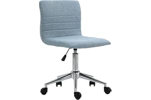 ‎SVITA SVITA Linus Schreibtischstuhl Kinder Drehstuhl Stoffbezug Indoor Kinderzimmer höhenverstellbar Blau