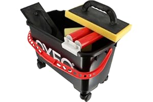 ROTOFOR Kit pro spécial joints de carrelage pour carreleur - Bac de 24 litres - 3 Accessoires