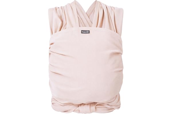 HOPPEDIZ® Écharpe porte-bébé extensible creme