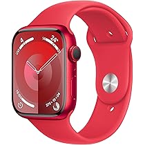 Apple Watch Series 9 [GPS 45mm] Smartwatch with (Product) RED 