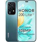 HONOR 200 Lite Smartphone 5G Dual SIM NFC, 8GB RAM 256GB Memoria, 6.7 pollici AMOLED Eye-Care Display telefono Android 14, 10