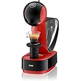 Dolce Gusto DeLonghi Nescafé Infinissima Pod Capsule Coffee Machine, Espresso, Cappuccino and more,1.2 Liters, EDG260.R, Red 