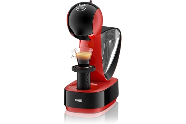 Dolce Gusto DeLonghi Infinissima - Cafetière à capsules 15 bar Cafetière rouge