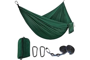 EDWINENE Camping Hängematte für Mehrpersonen, Hammock Ultraleicht Bragbare, Belastbarkeit bis 300 kg(300 x 200 cm), Haengematte mit Reisetasche für Outdoor, Indoor, Strand, Camping