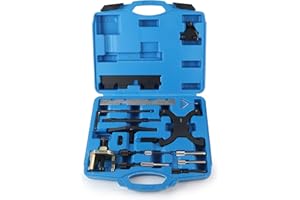 lalago 18 Pezzi Utensili per Albero a Camme, Attrezzi di Regolazione Motore, Strumento di attrezzo di Messa in Fase, Bloccaggio a Camme del Motore Compatibile con Ford 1.6vct-Ti per Focus per Mazda