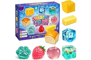 SLEEPHEAD®8-Piece Set Mystery Box, Blind Box Malt Sugar, Creative Slow-Return Squishy, Party Gift, 8 Different Styles